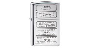 28381 Stamped - Зажигалка ZIPPO